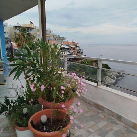 Ferienwohnung Roof Garden By The Sea Kavala Exterior foto