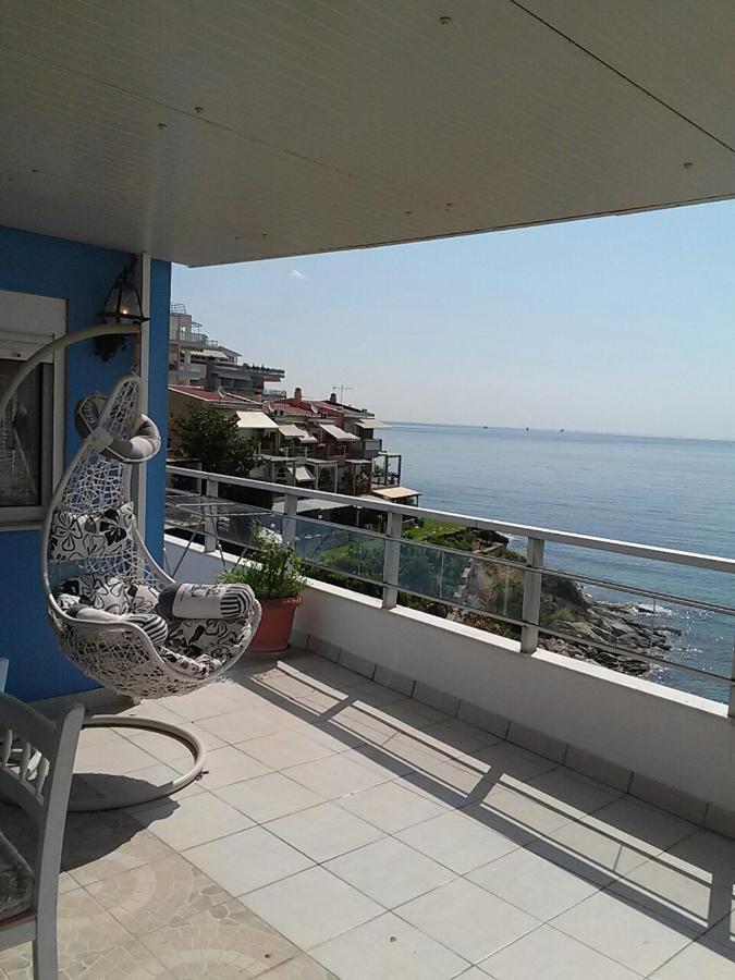 Ferienwohnung Roof Garden By The Sea Kavala Exterior foto